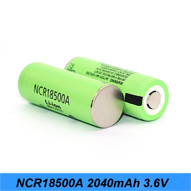 Перезаряжаемая батарея NCR18500A 2040 мА/ч 3 7 В для литиевой батареи 18500 камеры