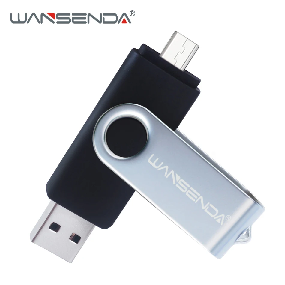 WANSENDA металлический usb флеш накопитель 8 ГБ 16 32 64 128 256 ГБ|USB флэш-накопители| |
