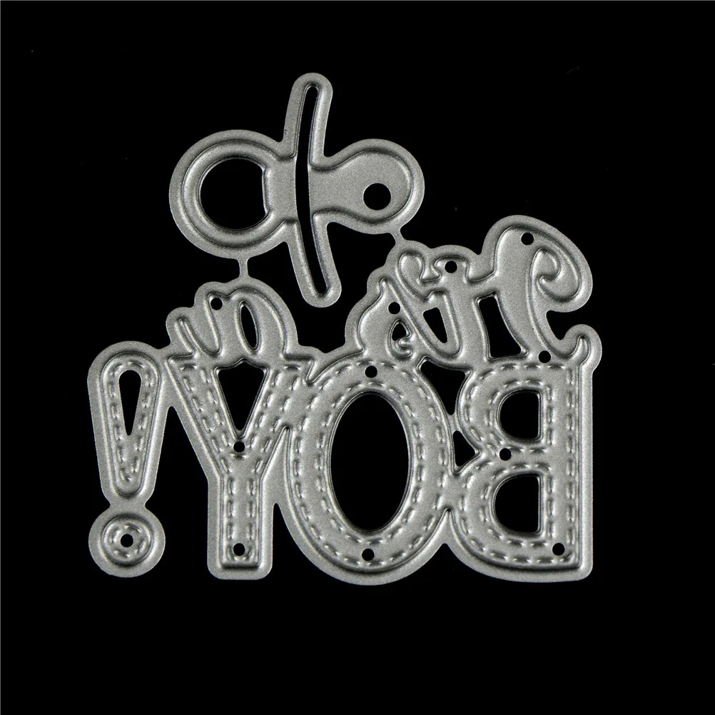 2 шт. металлические резные штампы для мальчиков скрапбукинга рукоделия новые