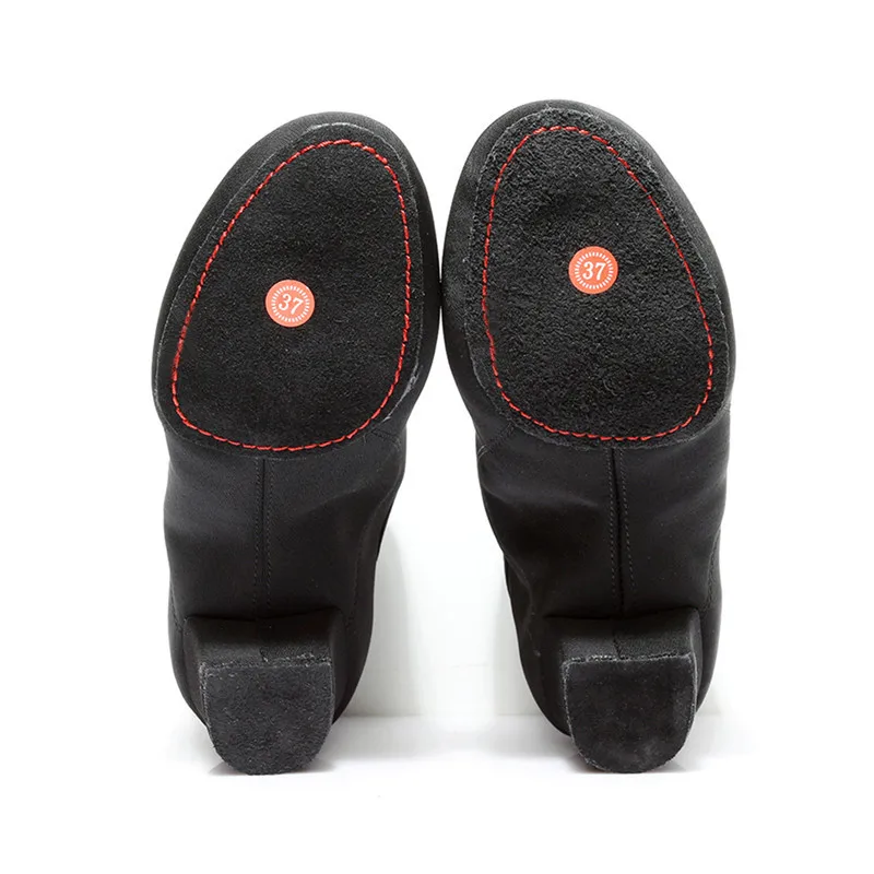 Indoor Leather Sole SUN LISA/черные мужские туфли-оксфорды для дома и улицы; кожаные и резиновые кроссовки на массивном каблуке; Современная танцевальная обувь для бальных танцев - Цвет: Indoor Leather Sole