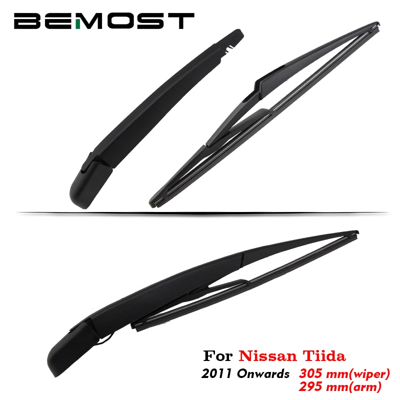 

BEMOST Auto Car Rear Windshield Wiper Arm Blade Brushes For Nissan Tiida 305MM Hatchback 2011 2012 2013 2014 2015 2016 2017 2018