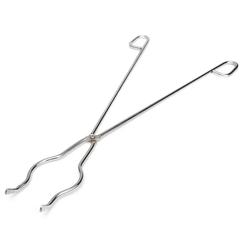 

HOT-50cm Crucible Tongs Melting Dish Holder For Refining Casting Copper Gold Metal