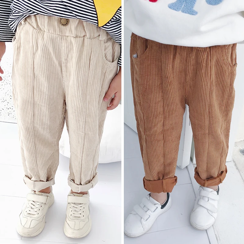 Свободные штаны для девочек и мальчиков на весну/Осень/зиму/лето удобная Милая