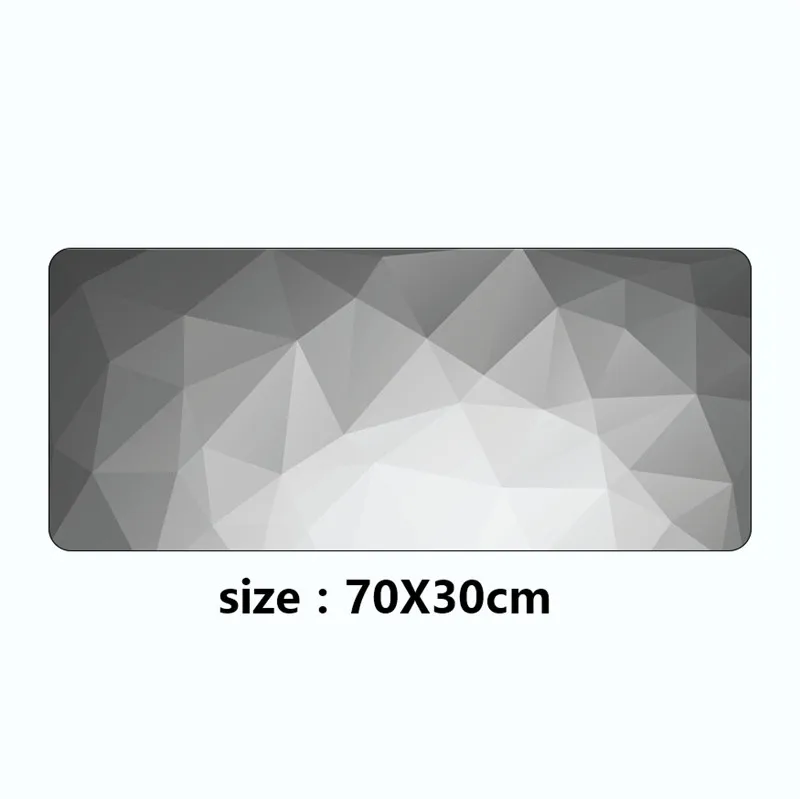 NO 4 SIANCS Большой 70X30 см цветной многоугольник коврик для мыши XL резиновый замок край ноутбука модный коврик для мыши Скорость геймера игровой коврик для мыши - Цвет: NO 4