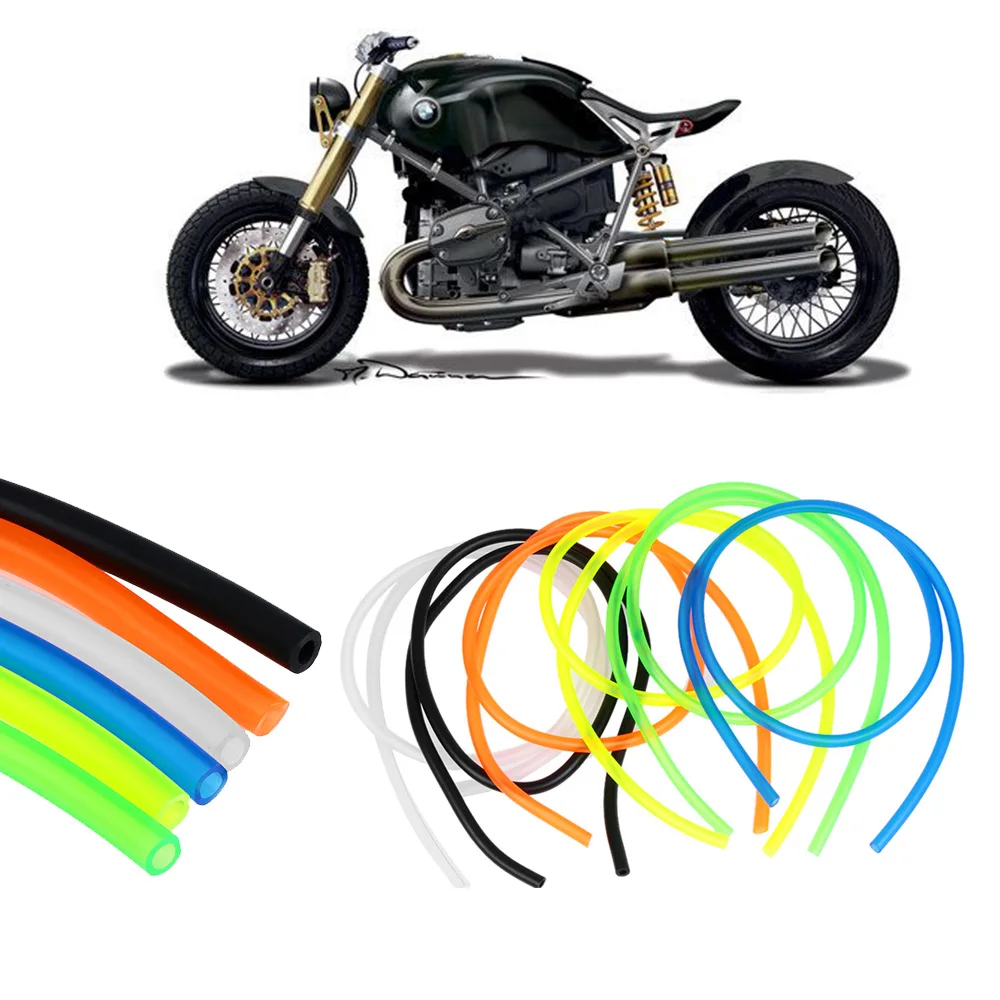 

1m Motorcycle Bike Fuel Oil Pipe Dispensing Hose Gasoline Pipe 5mm / 8mm Motorcycle Accessories Parts High Quality