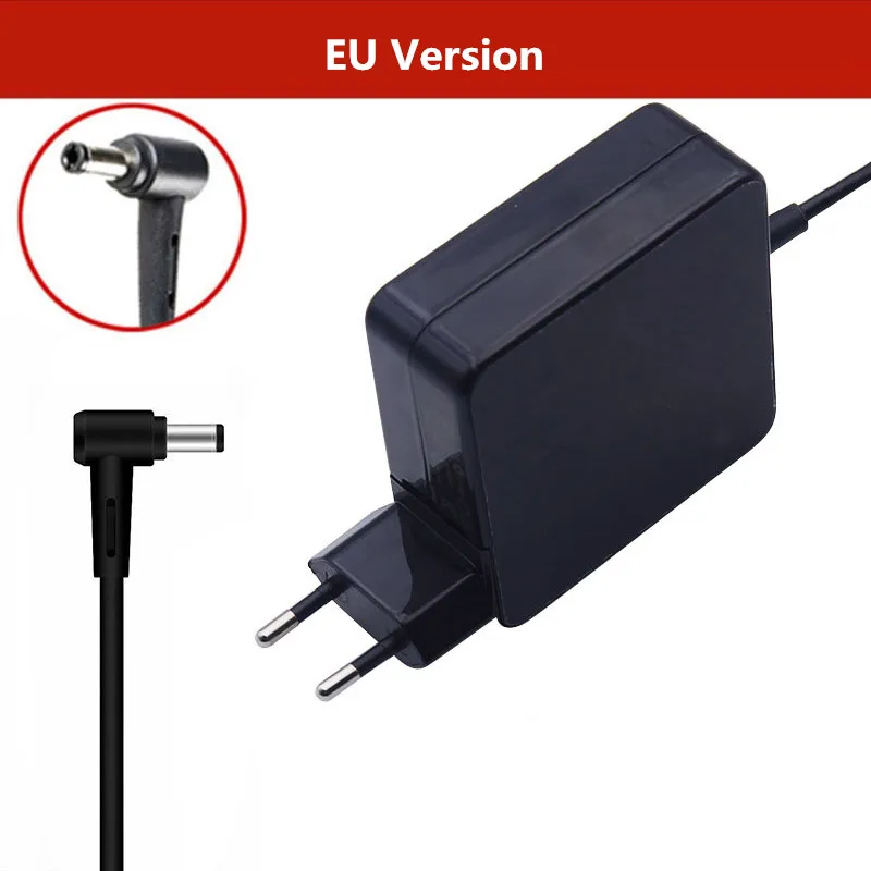 Красный Адаптер для ноутбука Asus 19V 3.42A 65W 5,5*2,5mm ADP-65DW A/ADP-65AW A AC зарядное устройство для ноутбука Asus X550C A450C Y481C - Цвет: Красный
