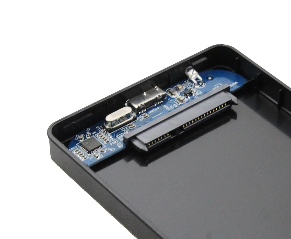 Фото Внешний чехол для жесткого диска USB 3,0 на SATA черный чехол для жесткого диска без винтов чехол для жесткого диска X для ПК №5
