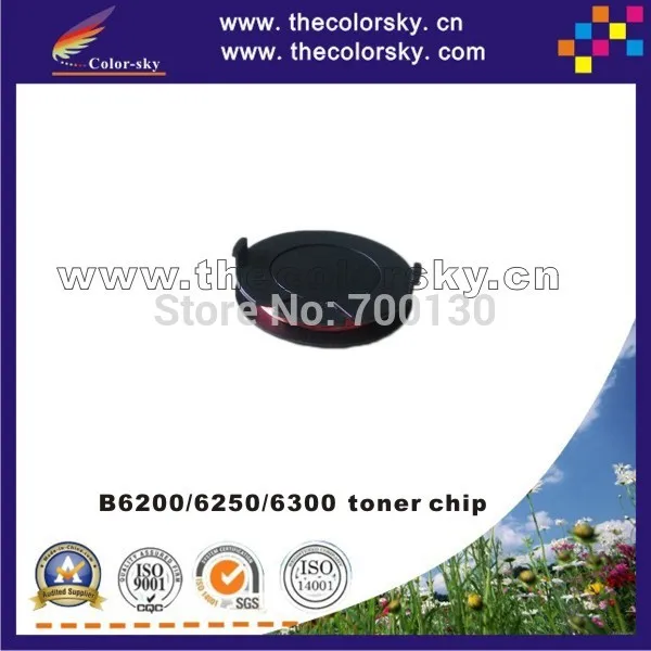 4PCS/Lot Compatible RF IC Reset Laser Printer Toner Chip for OKI B6200 B6250 B6300 B 6200 6250 6300 10K BK (TY-OB6200) | Компьютеры и