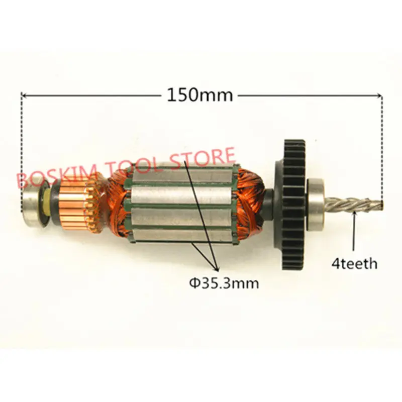 Ротор для арматуры оригинальные детали ротора N017082SV N017082 DeWALT DWD112 DWD112S DWD115KS|armature