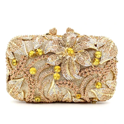 Вечерняя сумочка с кристаллами повседневные клатчи из бисера женский свадебный