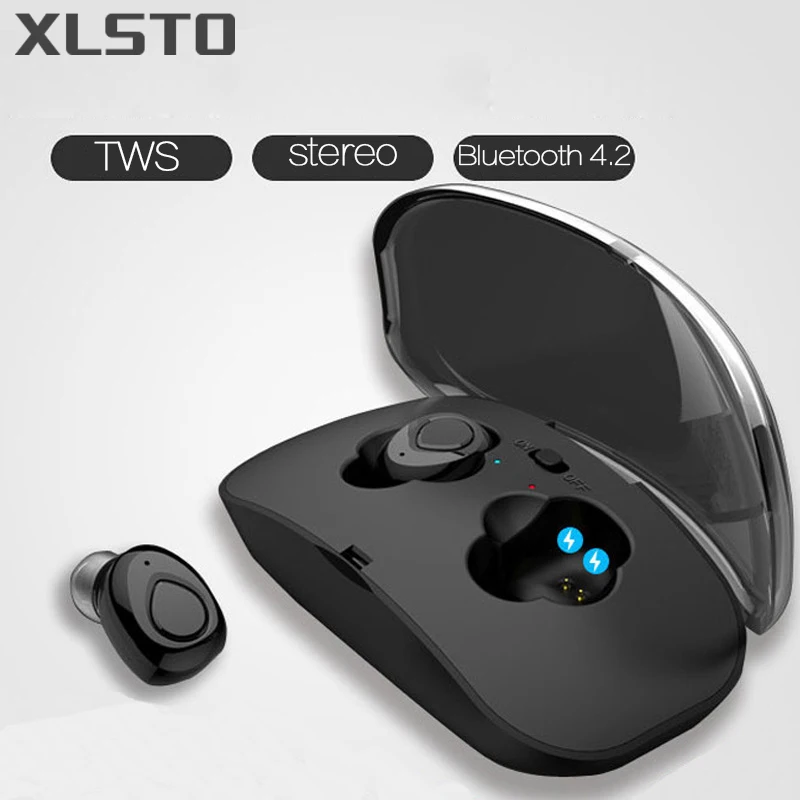 Новые X18 TWS мини Близнецы беспроводные Bluetooth наушники 4 2 стерео с зарядным