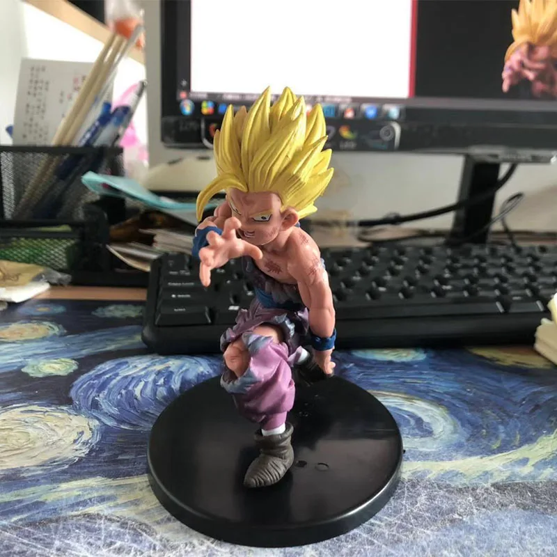 BJD аниме brinquedos Супер Saiyan Сон Гоку фигурка гохана 12 см Жемчуг дракона Z ПВХ Фигурки