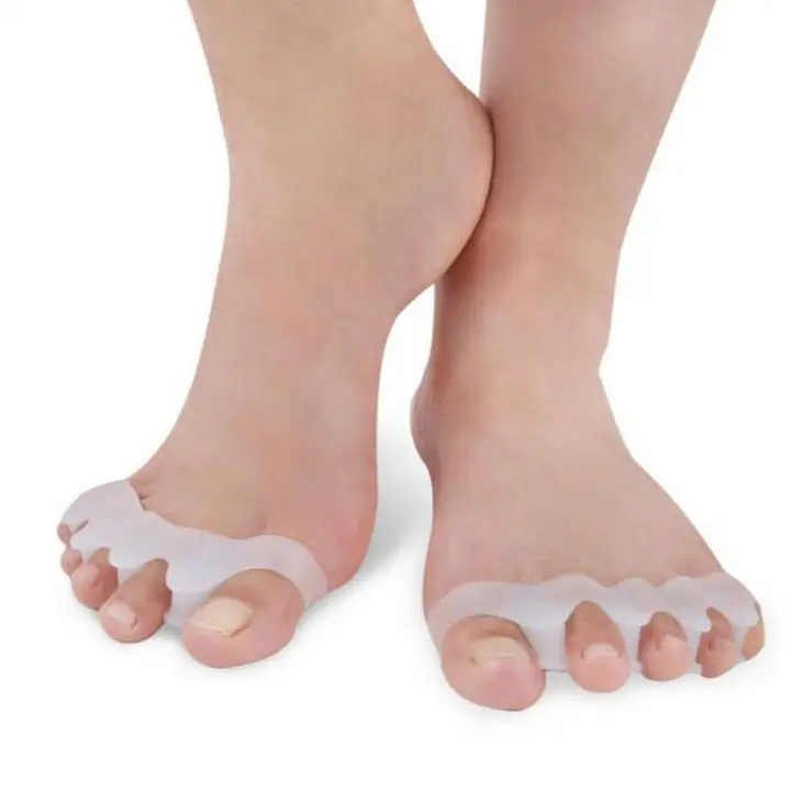 

100Pairs Hallux valgus Orthosis Toe Overlap Correction Hammertoe Correction Pad Beetle Crusher Bone Hallux Valgus Toe Separator