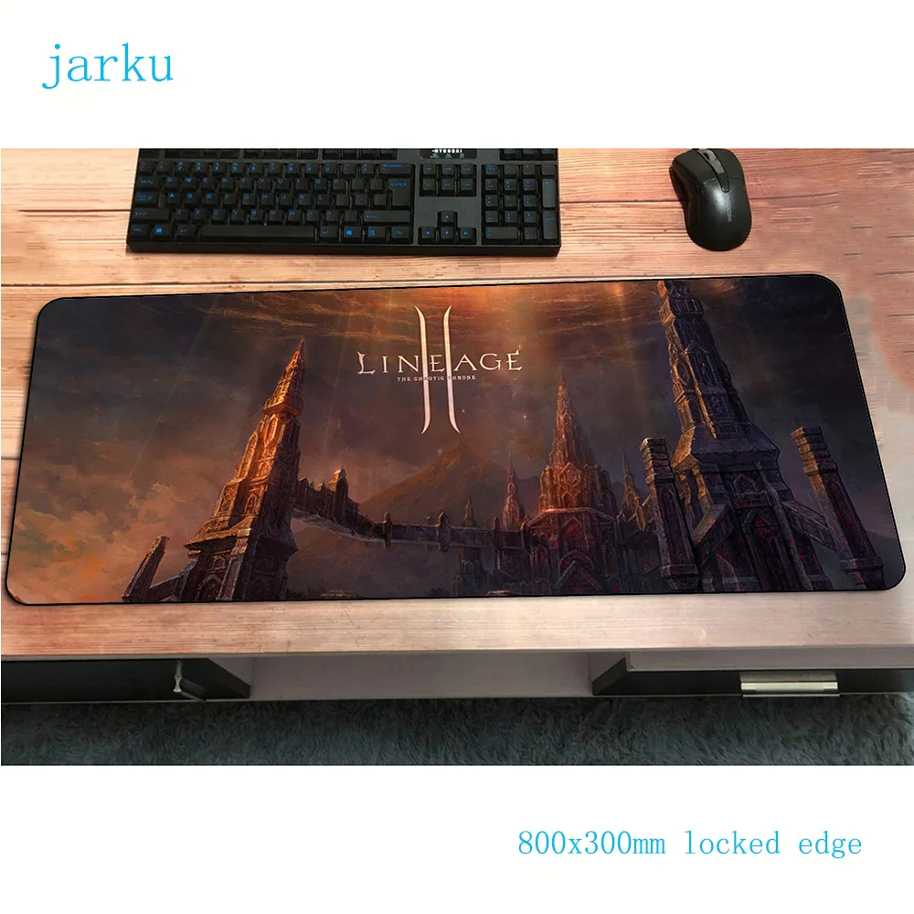 Lineage 2 коврик для мыши геймеров рождественские подарки 800x300x2 мм нетбука игровой