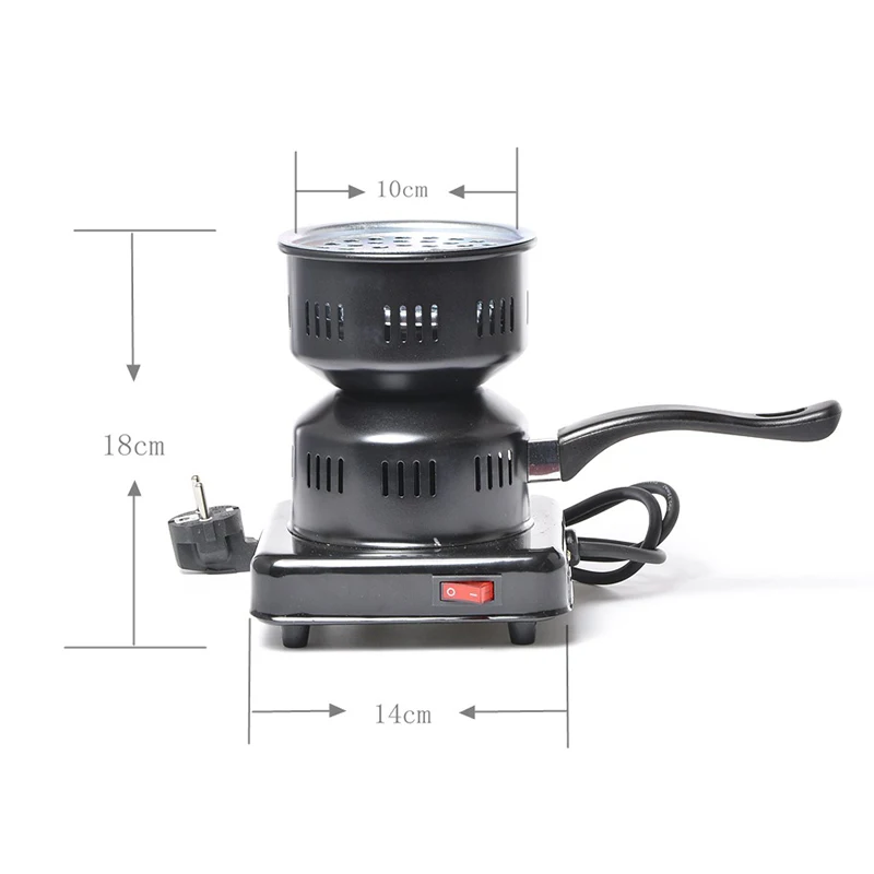 EU, US plug 220 V 600 w черный уголь для кальяна горелки нагреватель нагревательная конфорка для Чича наргуил кальян инструмент из древесного угля