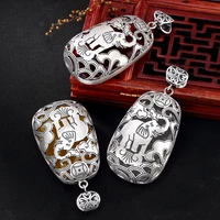 2018 hot sale time limited carnelian fine restoring ancient ways is han edition elephant pomegranate ms sweater chain pendant