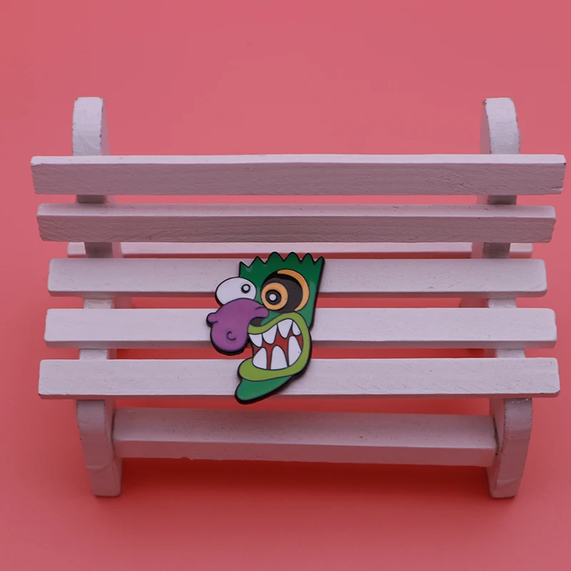 20 шт./партия брошка мультфильм Ooga Booga эмаль штифт смелость трусливая брошь в форме собаки значок шпильки джинсовая куртка шарф Пряжка Q088