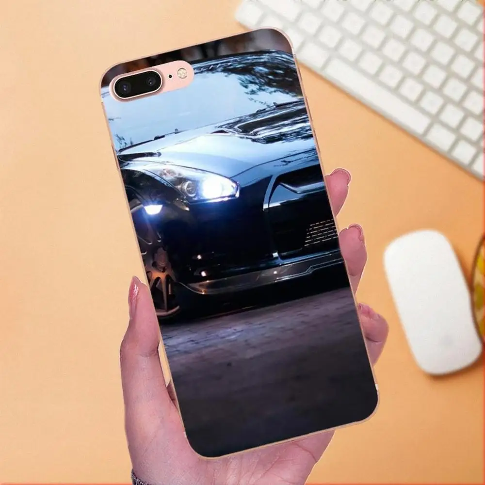 Чехлы из ТПУ для Nissan Skyline Gtr R34 чехлы Apple iPhone X XS Max XR 4 4S 5 5C 6 6S 7 8 Plus|Чехлы-накладки| |
