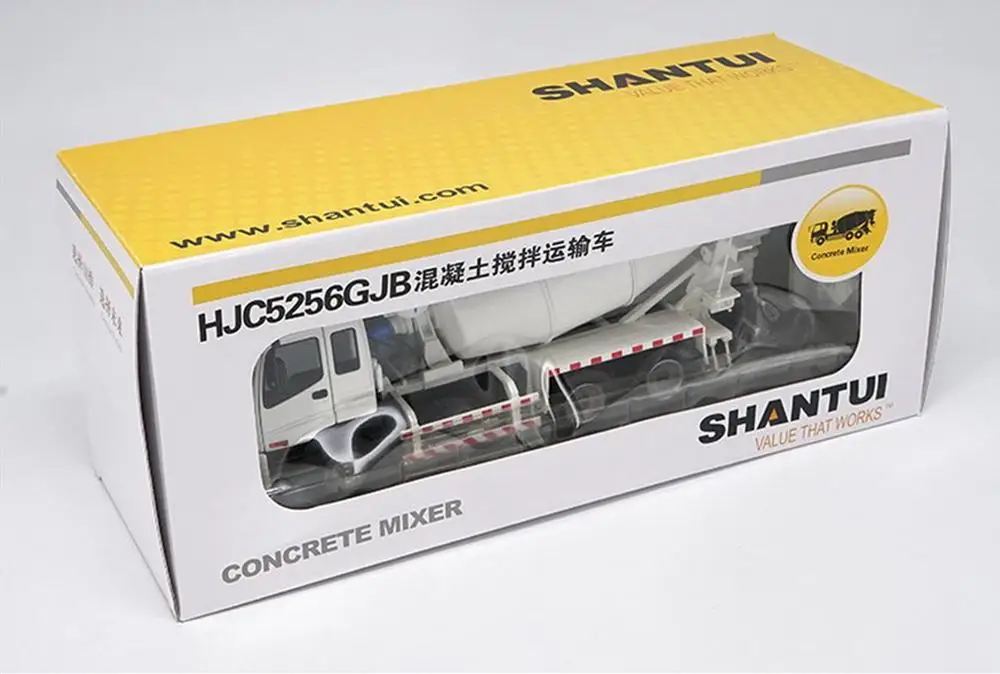 1/35 ISUZU SHANTUI Китай автобетоносмеситель литой автомобиль Модель Коллекция