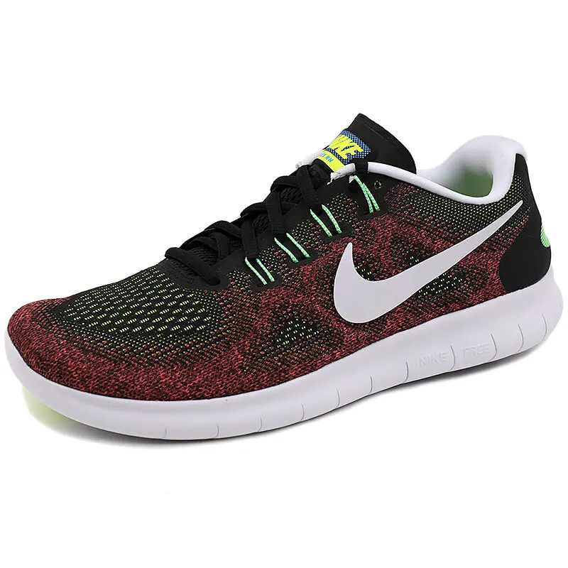 Оригинальный Новое поступление 2018 NIKE FREE RN мужские кроссовки для бега|Беговая