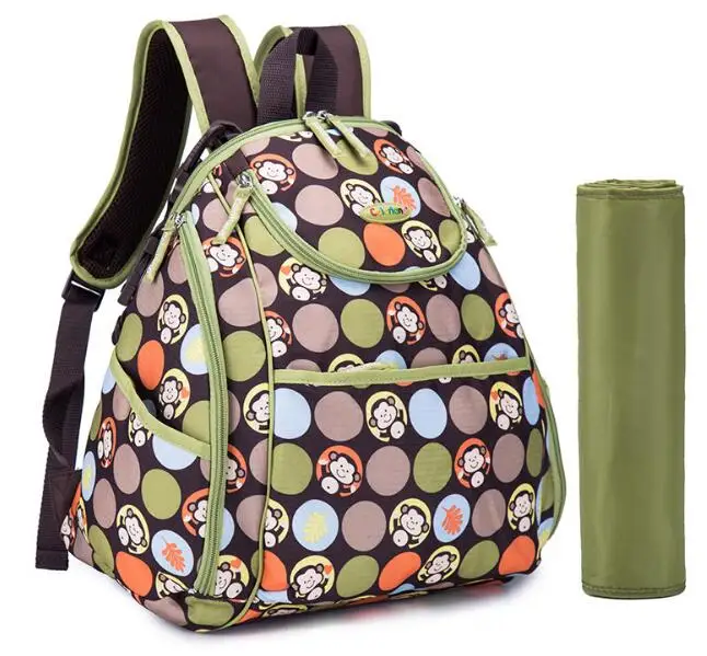 Online COLORLAND-mochilas Elegantes De Gran Capacidad Para Pañales De Bebé, Bolsos Con Cambiador De Estera, Bolsa De Pañal Multifuncional Para Mamá, Novedad