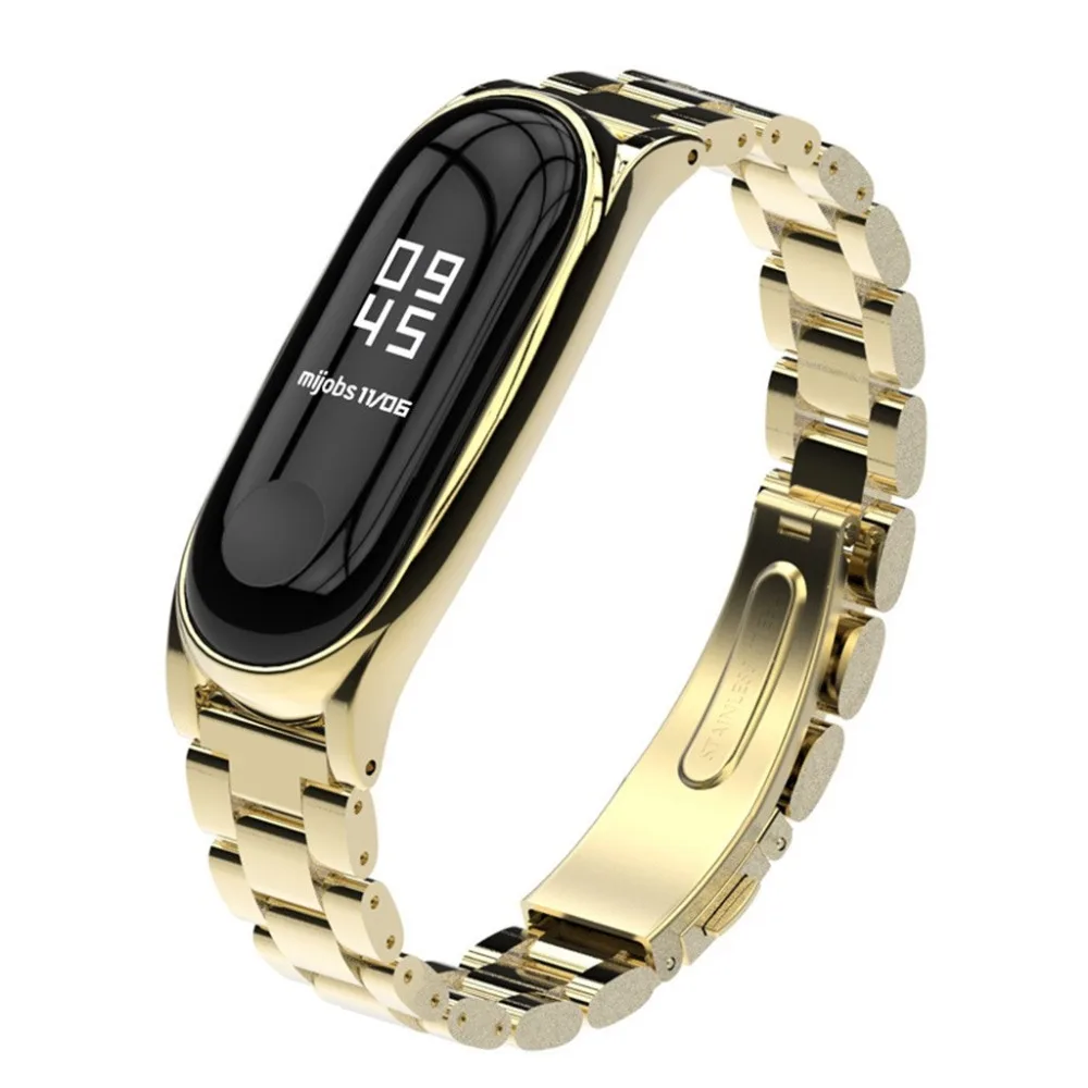 Роскошные умные часы на ремешках для Xiaomi Mi Band 3 Xiomi Xaomi Xiami MiBand Band3 Сменные