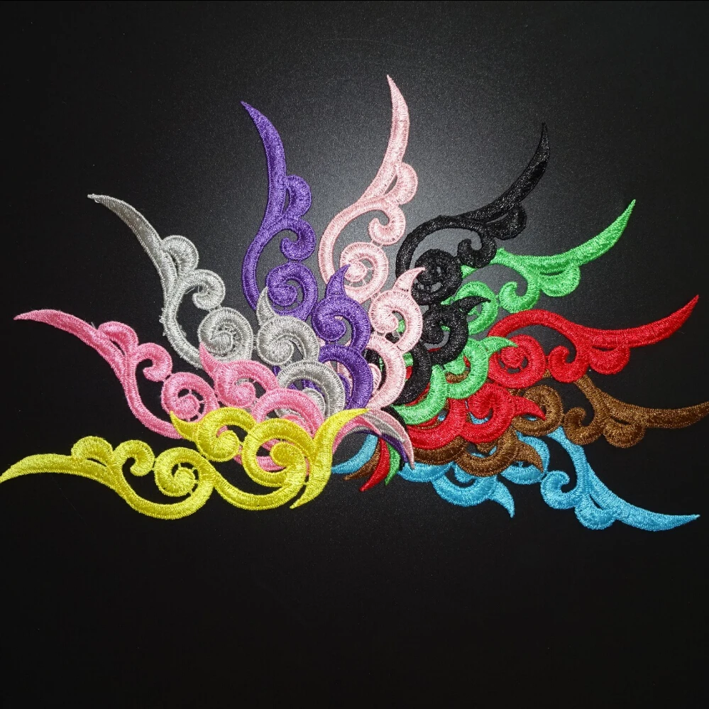 3 пара/лот полиэстер Венеция кружевная ткань с цветами небольшой размер белый