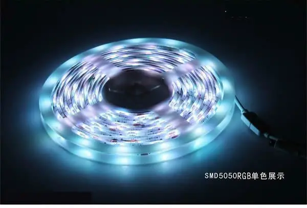 5 м Гибкая RGB Светодиодная лента 16 футов 5050 SMD 300 светодиодов водонепроницаемый