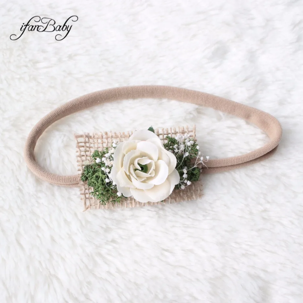 2018 нейлоновая эластичная повязка на голову с цветочным рисунком для детей и