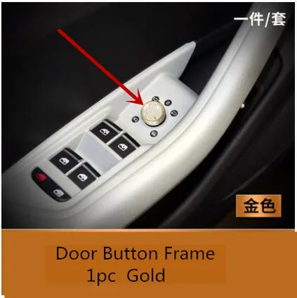 

Shiny High Quality Crystal Door Button Frame For Audi A4L 2017 Z2EA1012