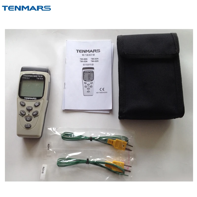 

TENMARS TM-82N Portable Industrial K/J Type Thermometer