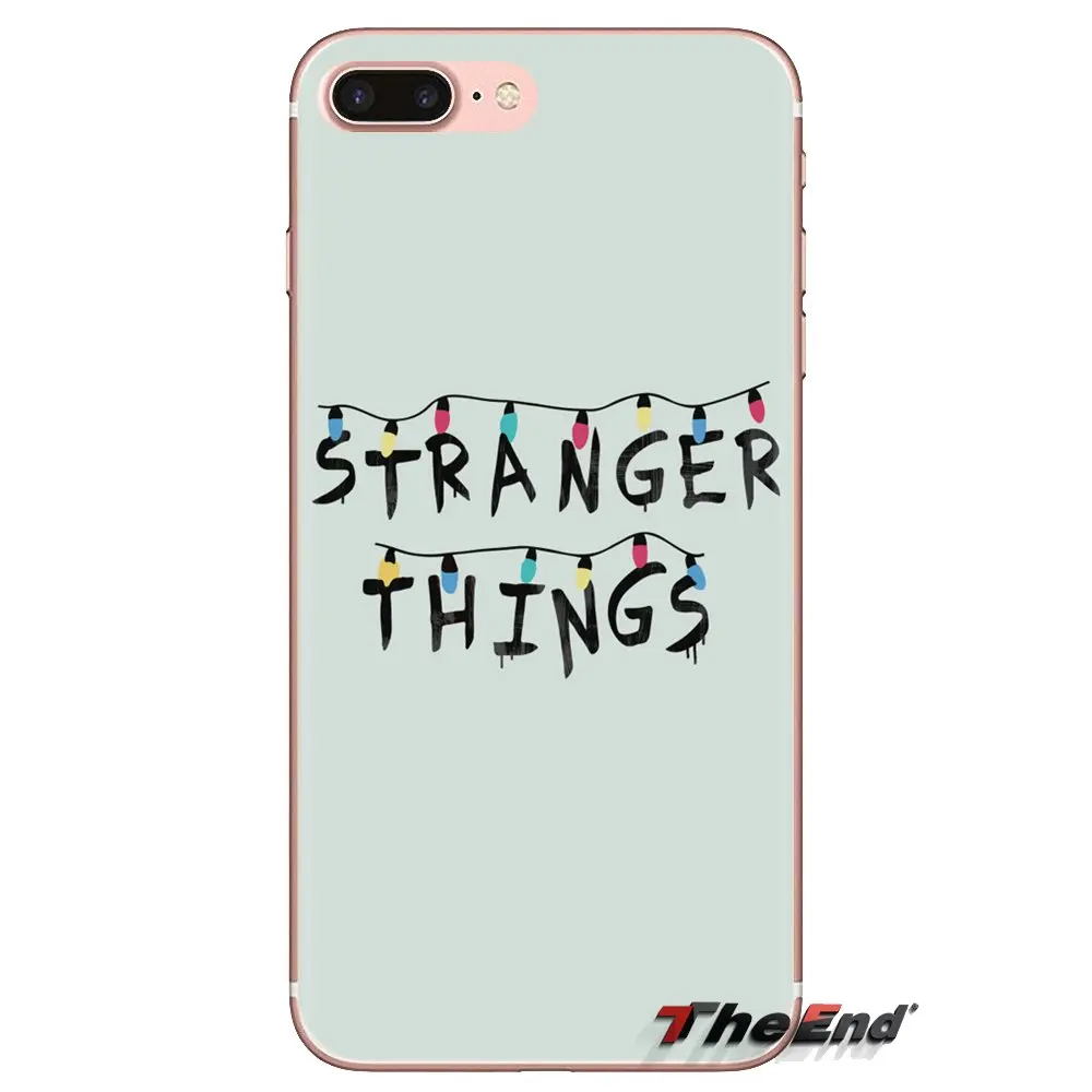Mobile Phone Cover Stranger Things Alphabet Lights For LG Spirit Motorola Moto X4 E4 E5 G5 G5S G6 Z Z2 Z3 G2 G3 C Play Plus Mini |