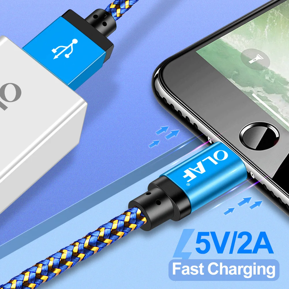 Кабель OLAF USB Type C для Xiaomi Redmi Note 7 мобильный телефон с функцией быстрой зарядки