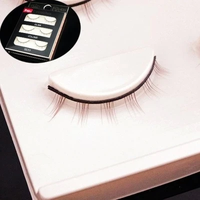 

Fastest Shipping mink eyelash makeup 3D false eyelash extension 3D eye lash brown under false eyelash