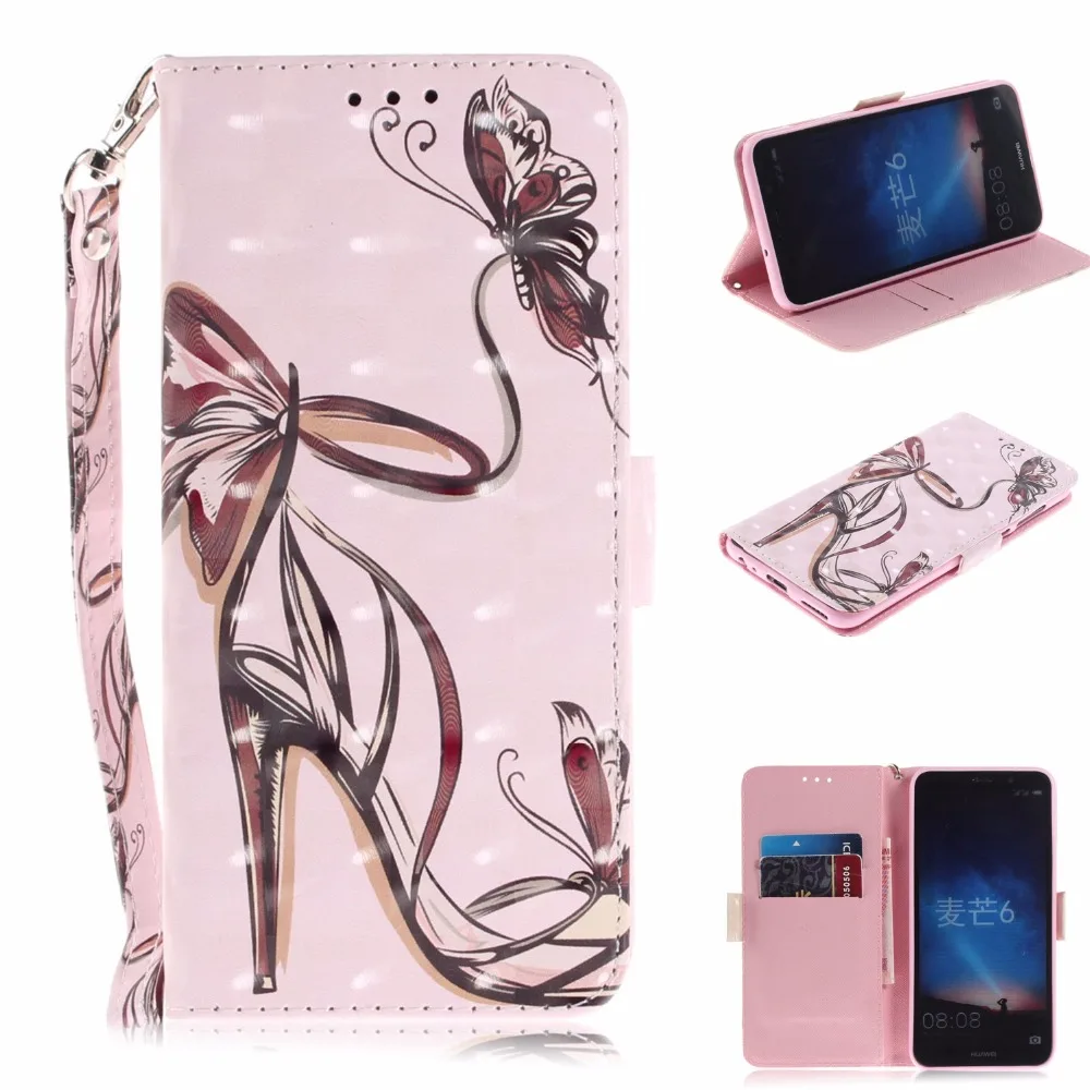 Чехол для телефона DAXING s HUAWEI mate 10 lite чехол Fundas RNE L21coque 3D Рисунок кошелек откидная
