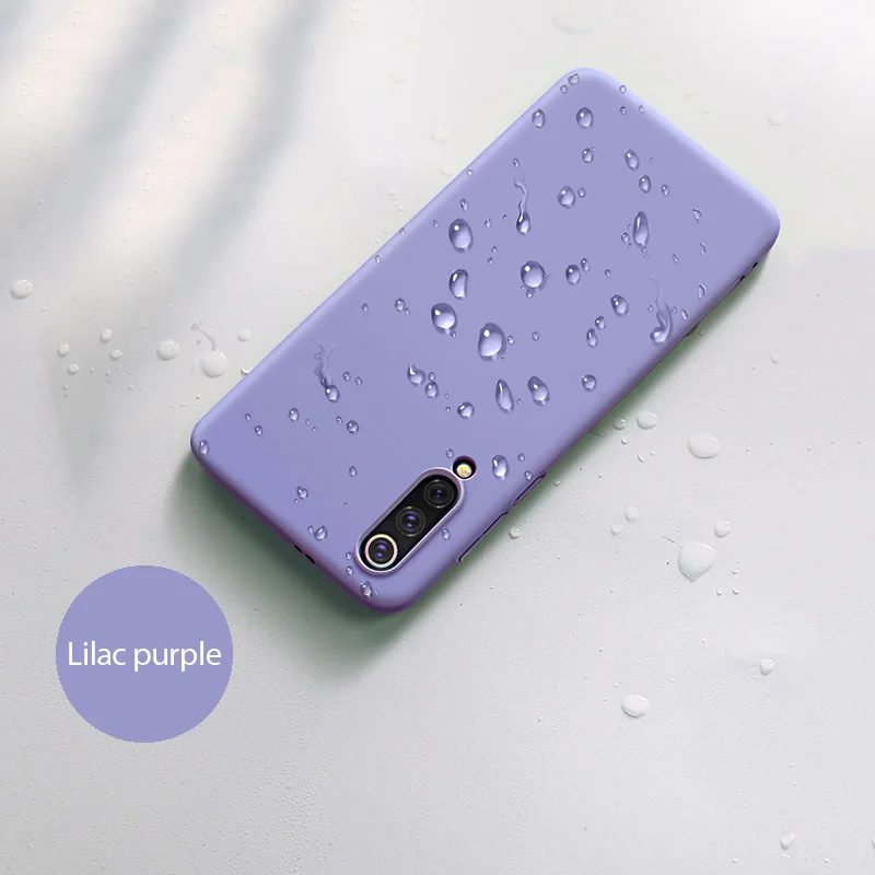 004 Жидкий силиконовый чехол для Xiao mi Red mi Note 7 8 Pro 8A 7A 6A K20 GO чехол s mi A3 9T 9 Lite 8 SE CC9 A2 mi Note 10 Pro Чехол бампер - Цвет: 004