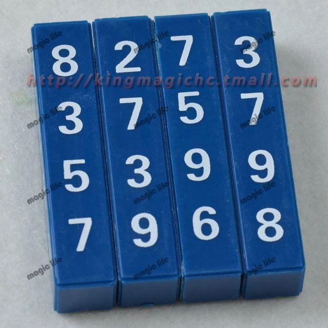 

Quick Calculation Blocks mentalism magic magic tricks magic props 2pcs each lot