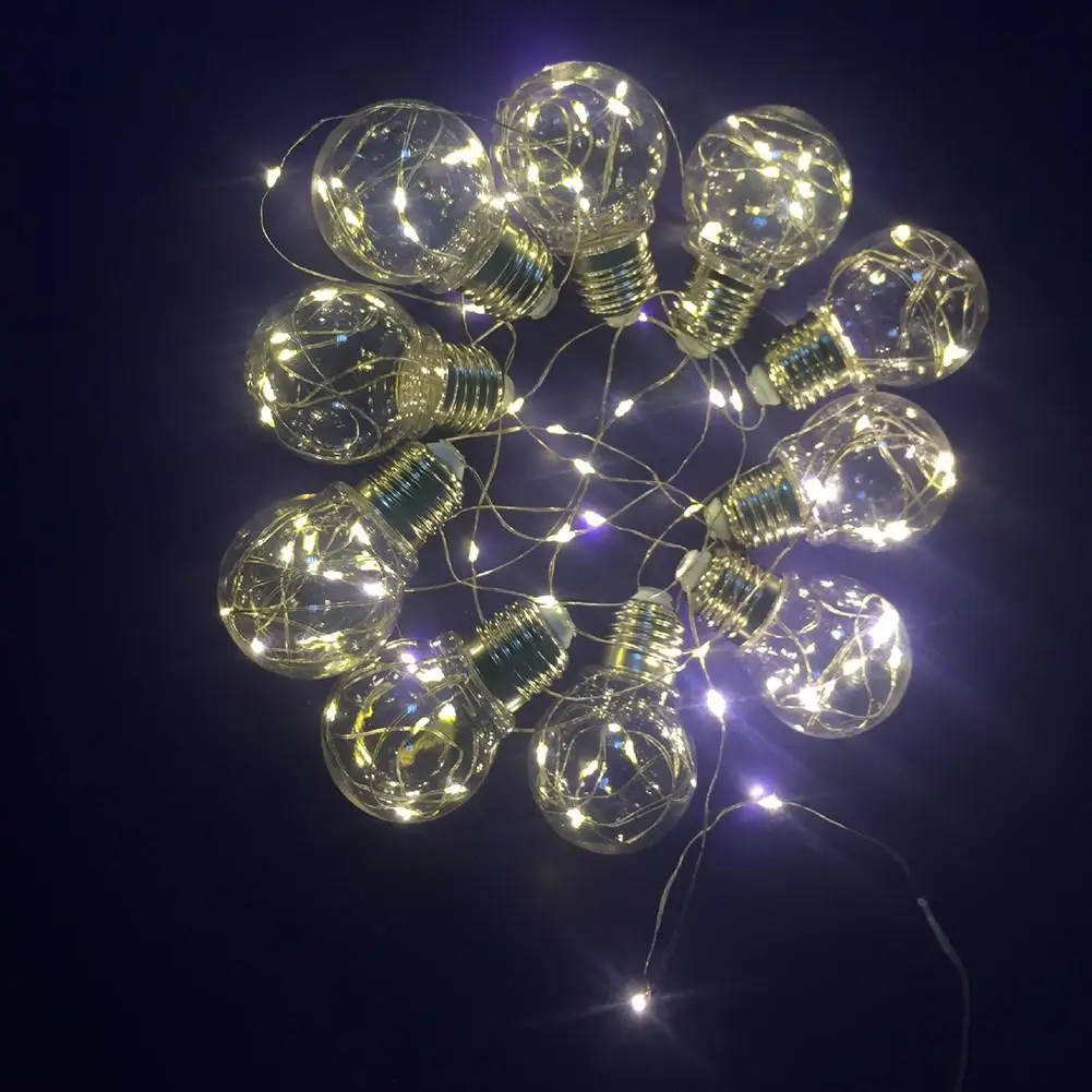 LumiParty LED батарея G45 коробка шариковая лампочка гирлянда для украшения сада дома