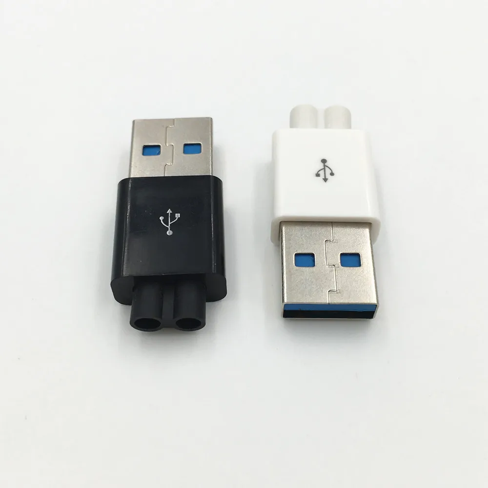Набор сделай сам разъем USB 3 0 A штекер 4 штырька тип сварки гнездо в 1 паяльный