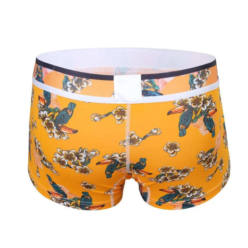 

Mens Boxer Shorts Cotton Elephant Bulge Pouch Camouflage Printed Underwear Canzoncillos Boxershorts Erotic Gay Panties Plus Size