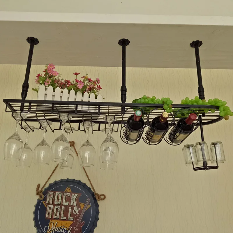 Европейский барный стеклянный каркас вверх дном винный бокал стойка для вина