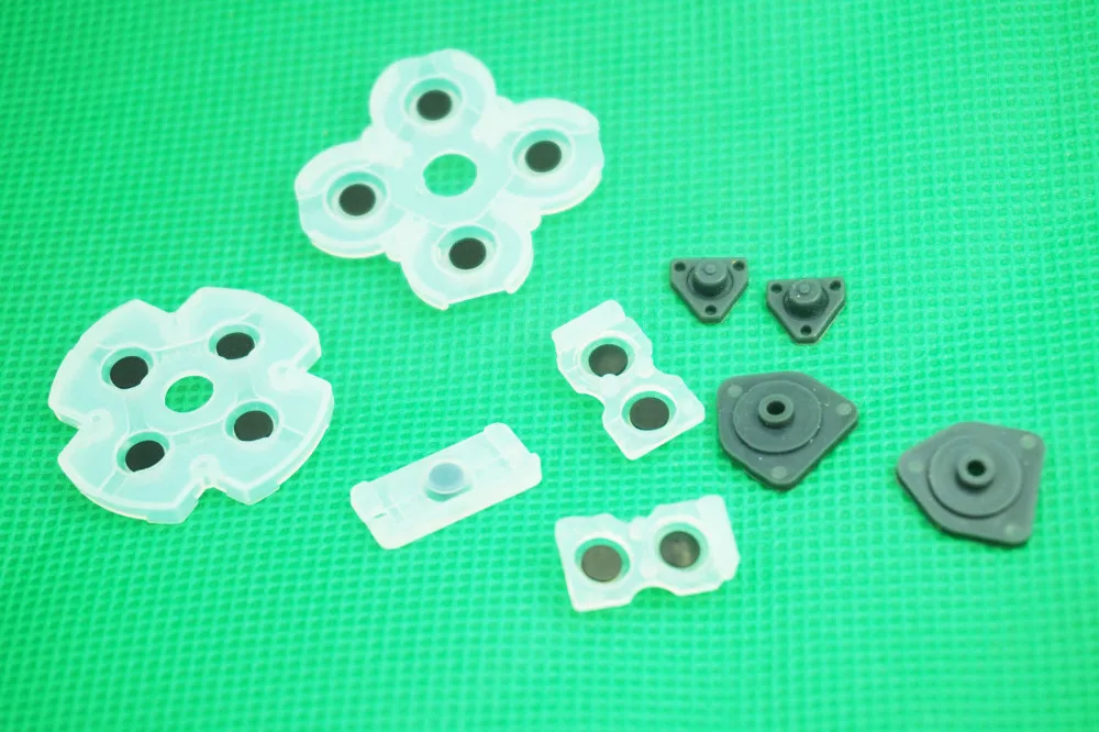 Силиконовые проводящие прокладки для контроллеров PS4 Запчасти ремонта кнопок |