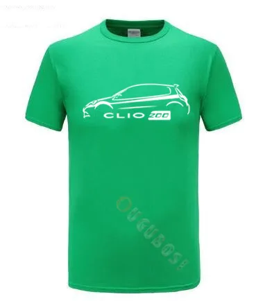 Новинка 2019 брендовая одежда мужская футболка RENAULT CLIO SPORT 200 CUP CLASSIC с изображением