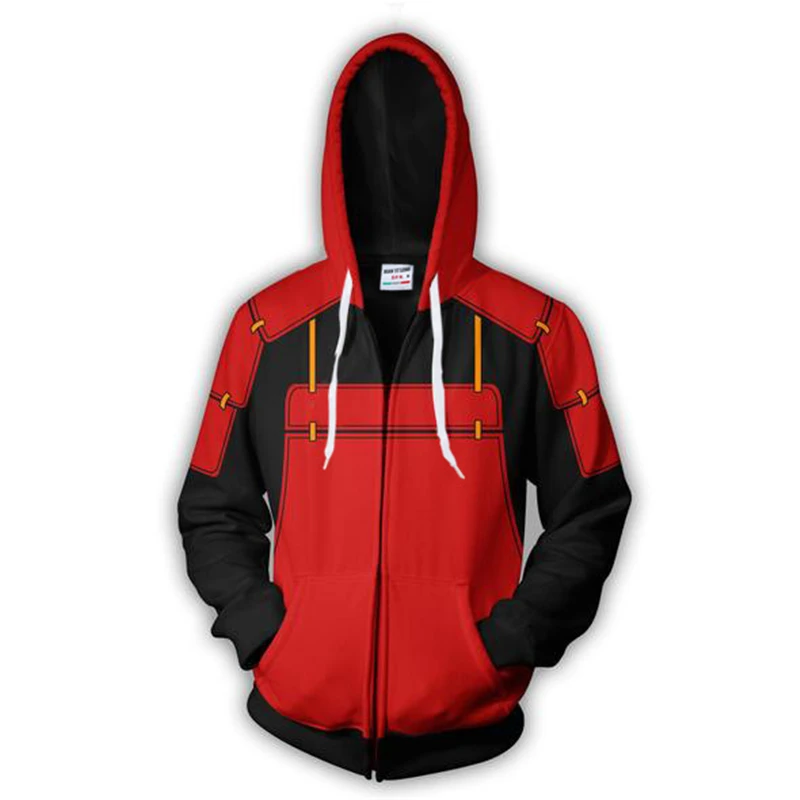 Japan Anime Cosplay 3D printing Hoodies Men Zipper Uzumaki Naruto Clothing Print Sweatshirt Popular Hoody Streetwear Jacket |