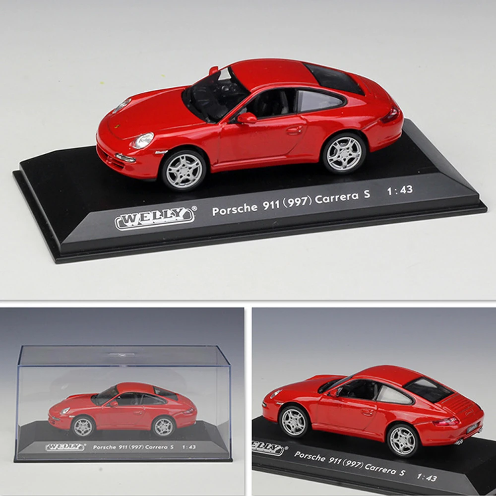 WELLY Metal Model Car 1:43 Scale Model Volvo/VW/Audi/Benz/Mini Diecast Automobile Toys For Collection Children Friend Gift