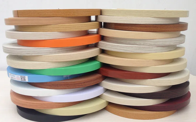 

Preglued Veneer Edging PVC Edge Banding Trimmer Wood Kitchen Wardrobe Board Edgeband 3cm x 50m Edge Tape