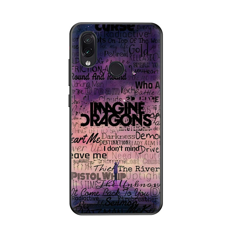 B5 Мягкий чехол для телефона с принтом «Imagine Dragon music» для Redmi 4A 4X5 6 5A 6A 7 Go Note 5 6 7 Pro - Цвет: B5