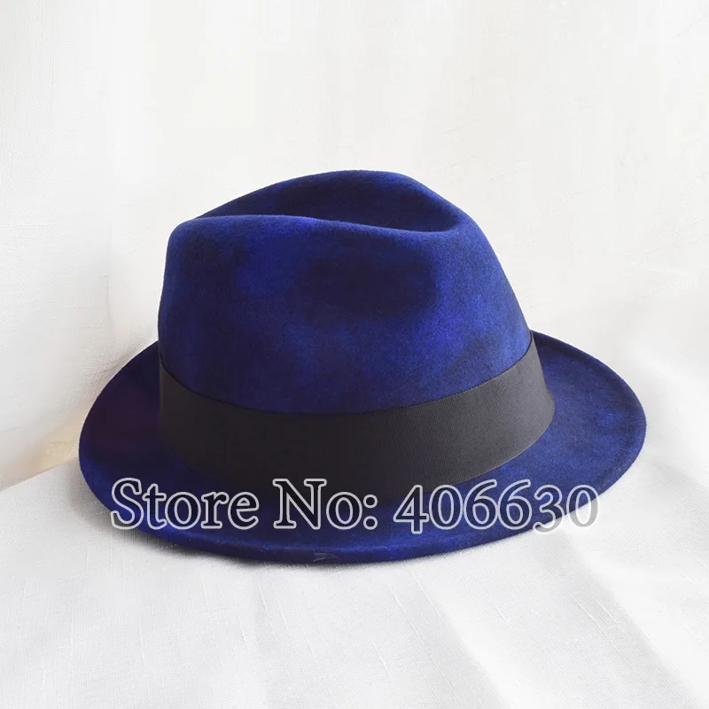 Winter Wool Felt Fedora Hats For Men Chapeau Masculino Fashion Panama Jazz Cap Free Shipping PWFE005