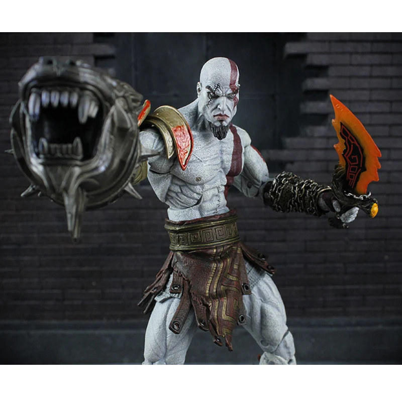 NECA God Of War 3 призрак Спарты Кратос фигурка модель игрушка игра Кратос Фигурки Коллекционная модель статуи подарки для друзей