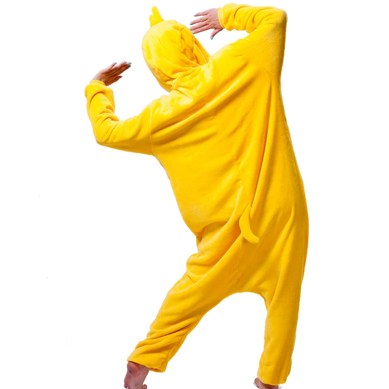 2018 кигуруми Утка животных onesies для взрослых унисекс Пижама фланель женщина |
